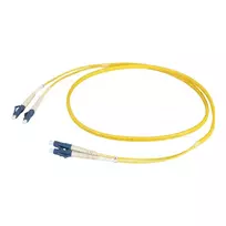 EFB-Elektronik Duplex Jumper LC-LC 9/125µm OS2 LSZH Geltonas 1,5m Šviesolaidinis Laidas