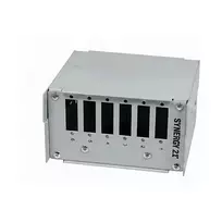 Synergy21 Skirstomasis Pluošto Optikos Skydelis DIN Bėgiui, 6x SC-Duplex/LC-Quad Prievadai, Tuščias, Šviesiai Pilkas (RAL 7035)