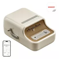 NIIMBOT B21 Pro nešiojamasis etikečių spausdintuvas (kreminės spalvos)