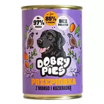 DOBRY PIES Jautiena su Topinamburu ir Rozmarinu Šlapias Šunų Maistas 400g