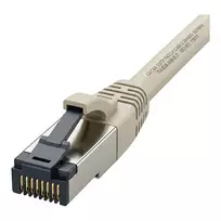Synergy21 Patch Cable RJ45, CAT8.1 2000MHz, 1.0m, Grey, S-STP (S/FTP), TPE/LSZH (SuperFlex), AWG26