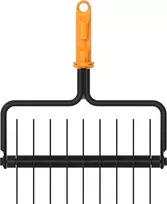 Fiskars QuikFit Handle 156 cm Aluminium Black Orange Silver