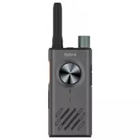 Hytera S1 HYT-S31 B1 PMR446 racija 0.5W UHF 446MHz, nuimama Li-Polymer 2200mAh baterija, dvigubas PTT mygtukas, diržo segtuvas, 3.5mm ausinių lizdas, 5.4cm antena - Pilka