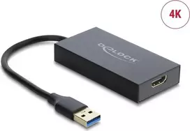 Delock Adapter USB Type-A Male to HDMI Female 4K