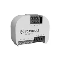 Grenton INO-222-T-01 skaitmeninių įėjimų ir relių išėjimų modulis (2 įėjimai, 2 išėjimai) su 1-Wire palaikymu, įleidžiamas montavimas, TF-Bus