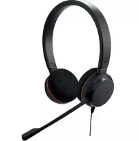 Jabra Evolve 20 MS Stereo USB-C Ausinė su Triukšmą Slopinančiu Mikrofonu, Juoda