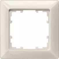 Siemens 5TG25510 DELTA miro 2-jungčių dengiamasis rėmelis Titanium White plastikinis 151x80mm
