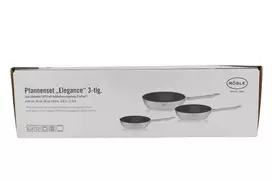 Rosle Elegance Keptuvių Rinkinys 3 vnt. (20/24/28 cm) Nerūdijantis Plienas 18/10 su ProPlex Nelipnia Danga, Tinka Indukcijai