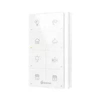 Grenton Touch Panel 8 Touch Areas TF-BUS White Glass Front