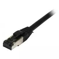 Synergy21 Patch Cable RJ45, CAT8.1 2000MHz, 1.5m, Black, S/FTP, TPE/LSZH (SuperFlex), AWG26