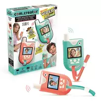 Canal Toys Video Walkie-Talkies (INF042) – 2 vnt., 1,8 colių spalvotas LCD ekranas, iki 200 m nuotolis, dvipusis garsas ir vaizdas, vaikams nuo 5 metų