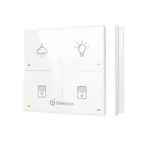 Grenton Touch Panel 4B TF-BUS White Glass