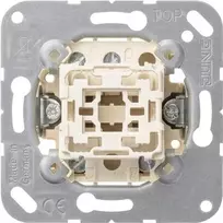 JUNG 506-20U Universalus Rokerinis Jungiklis, 20 AX, 250 V AC, Įleidžiamas, Termoplastikas, Tik Įdėklas
