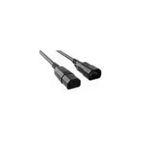 Bachmann Power Extension Cable IEC 60320 C14 to C13 1.5m Black (356.127)