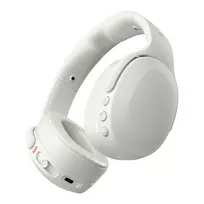 Skullcandy Crusher Evo belaidės ausinės su sensoriniu bosu, Bluetooth 5.0, 40 val. baterija, balta