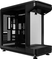 Cooler Master MasterFrame 360 Stage Mirror ATX Mid-Tower Open-Air Frame, Black, Tempered Glass x2