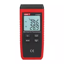 Uni-T UT320D Dviejų kanalų kontaktinis termometras