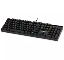Defender Mirax GK-352 mechaninė žaidimų klaviatūra, Outemu Blue jungikliai, RGB foninis apšvietimas, laidas USB, juoda