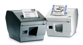 Star Micronics TSP743II-24 Ethernet Black Direct Thermal Printer with Cutter