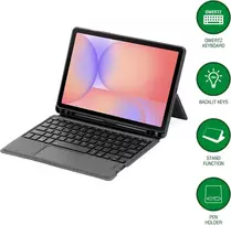 4smarts Keyboard Case Solid Pro QWERTZ, skirta Samsung Galaxy Tab S10 Lite (496609)