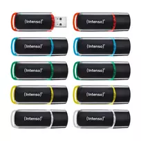 Intenso Business Line 4GB USB 2.0 Flash Drive 10-Pack (Assorted Colors)