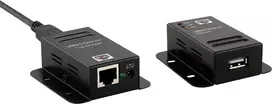 ROLINE USB 2.0 Extender up to 50 m, Black
