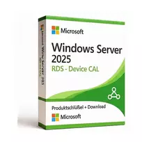 Microsoft Windows Server 2025 Remote Desktop Services Device CAL - 10 Įrenginių - Tik BTO Konfigūracijai