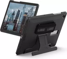 UAG Urban Armor Gear Scout Handstrap & Kickstand Case, skirta Samsung Galaxy Tab A11+ (2025) / A9+ (2023) - juoda (Bulk)