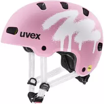 UVEX Kid 4 Style MIPS Vaikiškas Dviračio Šalmas - Spray Strawberry Matt (51-55 cm)