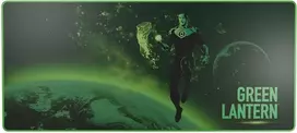 LEXIP X WARNER Green Lantern XXL Gaming Mousepad - Micro-Woven Fabric, Stitched Edges, Anti-Slip Rubber Base (WAXLXMP0008)