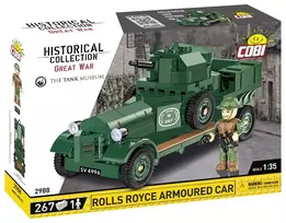 COBI 2988 Rolls-Royce Armoured Car 1920 Pattern Mk I konstruktorius iš kaladėlių