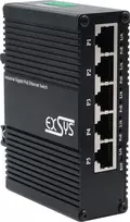 EXSYS EX-62030MPOE Industrial 5-Port Gigabit PoE+ Web Managed Switch