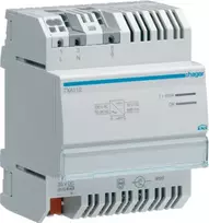 Hager TXA112 KNX magistralės maitinimo šaltinis 230V AC 30V DC 640mA pilkas