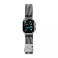 LAUT SATURN LOOP Titanium Woven Mesh Band for Apple Watch