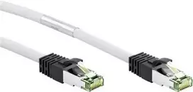 WENTRONIC Goobay CAT 8.1 S/FTP Patch Cable, LSZH, White, 7.5 m (55128)