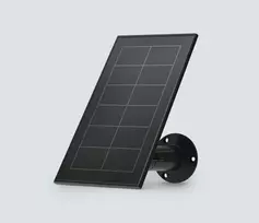 Arlo Solar Panel (Wall Mount) - Black for Ultra, Pro 3, Pro 4, Pro 5S, Floodlight