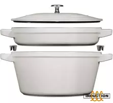 Staub La Cocotte Apvalus ketaus puodas 24 cm 3.8 L Juodas