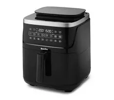 Breville VDF133X Aliejaus nenaudojantis garų gruzdintuvas, 7L, 1700W, juoda/sidabrinė