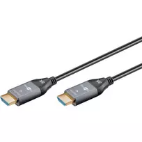 Goobay 76274 Active Optical HDMI Cable (AOC) 8K/60Hz 48Gbit/s 10m Black/Grey
