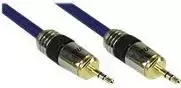 INLINE Kindermann Audio Cable - Stereo Mini-Jack Male to Stereo Mini-Jack Male - 5 m - Shielded (K-99955P)