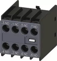Siemens SIRIUS 3RH29 Pagalbinis kontaktų blokas 2NO+2NC Su varžtais Priekinis montavimas (3RH2911-1FB22)