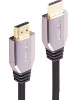 ShiverPeaks Ultra HDMI 2.1 Laidas 10K 1.5m Metalinė Jungtis Juoda