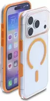 Delock Protective Cover for iPhone 17 Pro Compatible with MagSafe Transparent-Orange (81642)