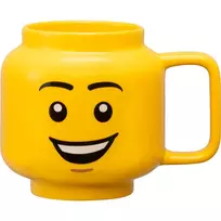 Room Copenhagen LEGO 41460806 keraminis puodelis Happy Boy, geltonas