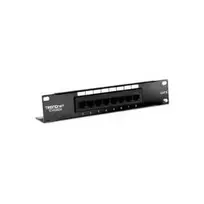 TRENDnet TC-P08C6 Cat6 neekranuotas pataisų skydelis – 8 prievadai, montavimui ant sienos
