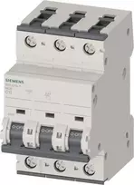 Siemens SENTRON 5SY4313-7 Miniatiūrinis automatinis jungiklis MCB C13A 3 polių 10kA