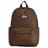 Vans Old Skool Large Capacity Commuter Adjustable Shoulder Strap Polyester Backpack Men backpack Brown VN000H567UG Brown