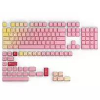 Glorious GPBT Keycaps - Pink Grapefruit (114 klavišų, Cherry profilis, PBT, Dye-Sublimated)