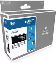 ASTAR suderinama rašalo kasetė 42ml juoda, skirta Epson WorkForce Pro WF-5110 WF-5190 WF-5620 WF-5690 (T7911XL)