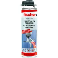 FISCHER PU Foam and Gun Cleaner PUR 500, Cleaning Agent 500 ml